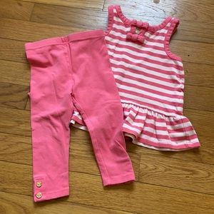 Kate spade ♠️ 12 mo tank and legging set